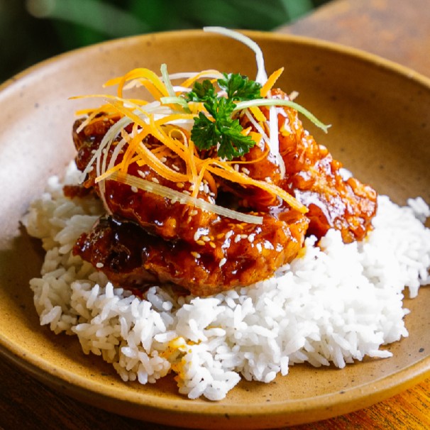 BBQ Ring Rice Bowl